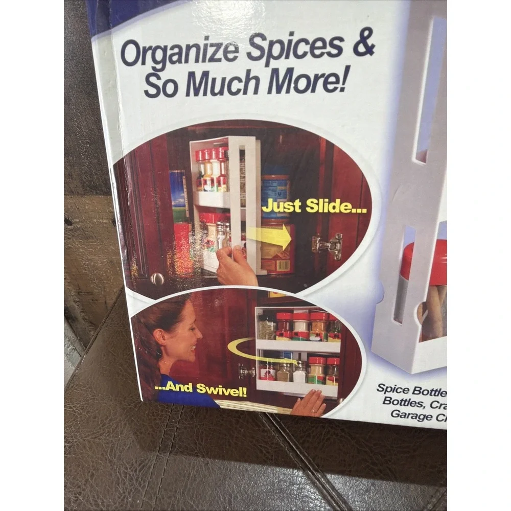 Brand New Swivel Store Organizer Spice Rack Storage System As Seen on TV!!